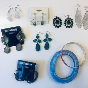 Bundle of Earrings and Bangles